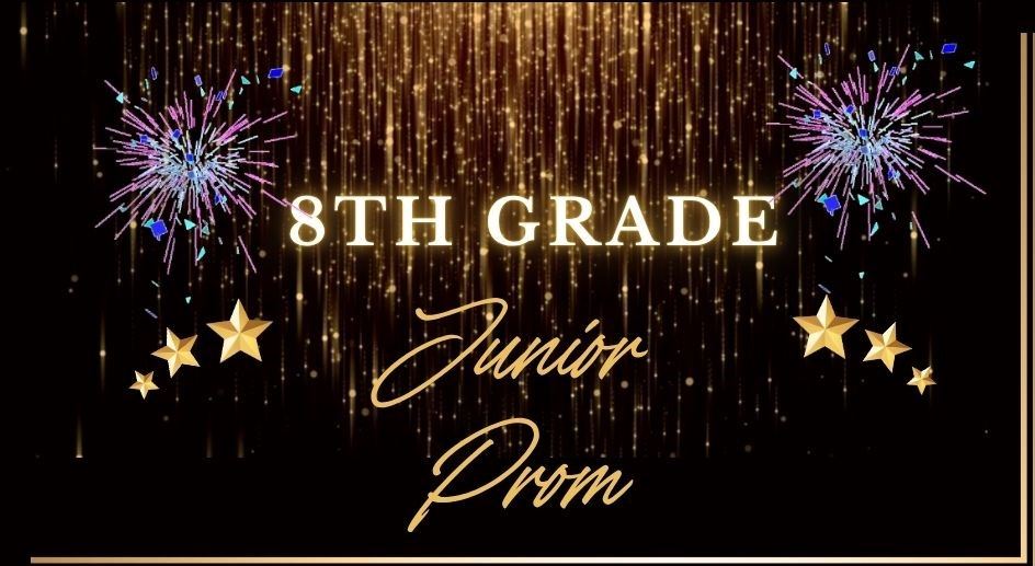  8th Grade Jr Prom and confetti